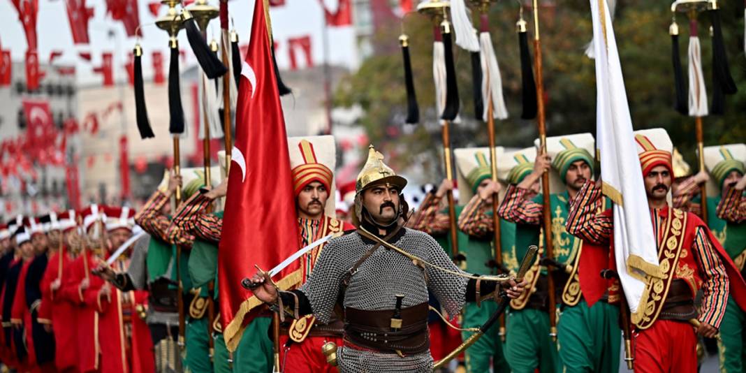 Ankara'da Cumhuriyet'in 100. yılı böyle kutlandı! 9