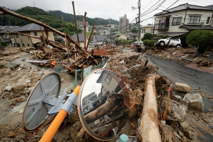 Japonya’daki sel felaketinde ölü sayısı 112’ye yükseldi 8