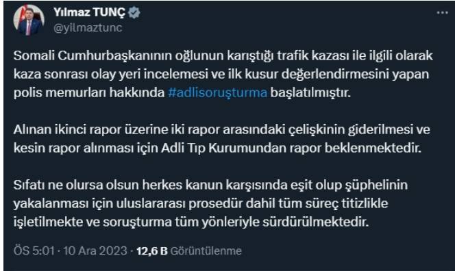 Somali Cumhurbaşkanı'nın oğlu hakkında soruşturma 4