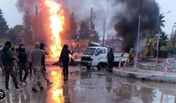 Son Dakika Miting Alanına Bombalı Saldırı Öl.ü Ve Yaralılar Var 3