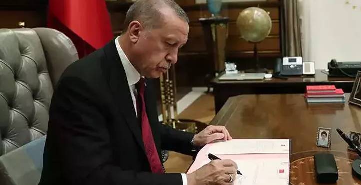 Cumhurbaşkanı Erdoğan imzaladı! 1