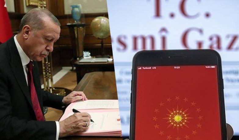 Cumhurbaşkanı Erdoğan imzaladı! 4