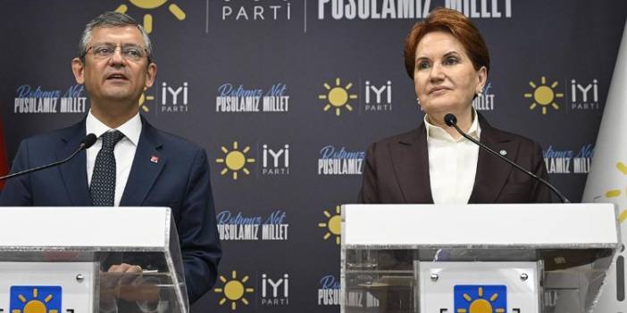 İyi Parti'den sürpriz karar CHP'yi destekleyeceğini açıkladı