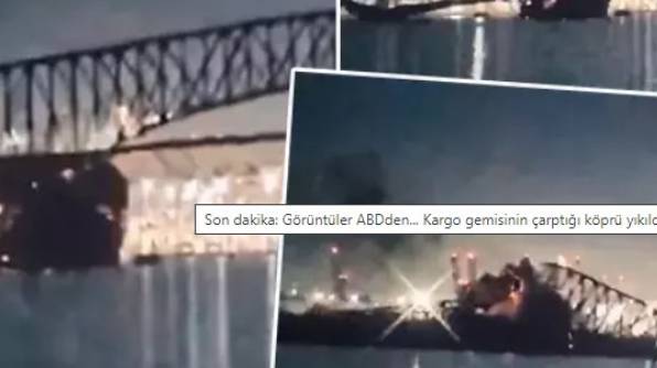 Son Dakika Köprü Yıkıldı Araçlar Suya Gömüldü 5