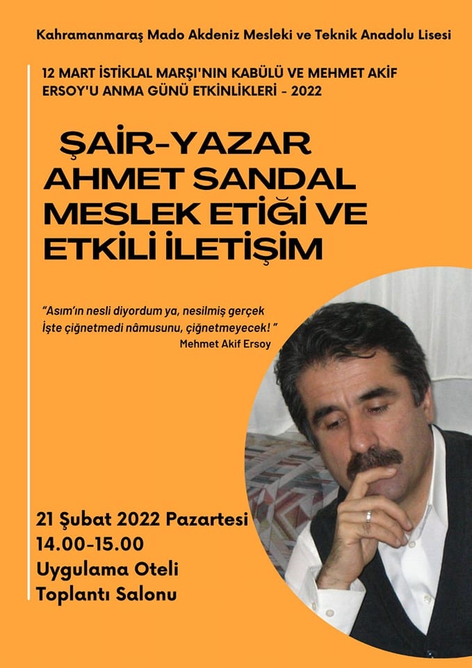 Ahmet Sandal’dan seminer etkinliği 3