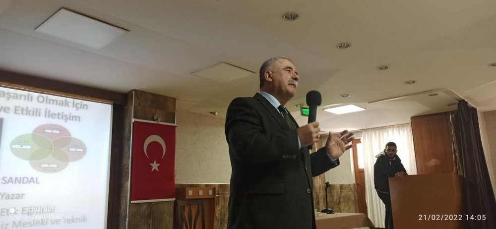 Ahmet Sandal’dan seminer etkinliği 7