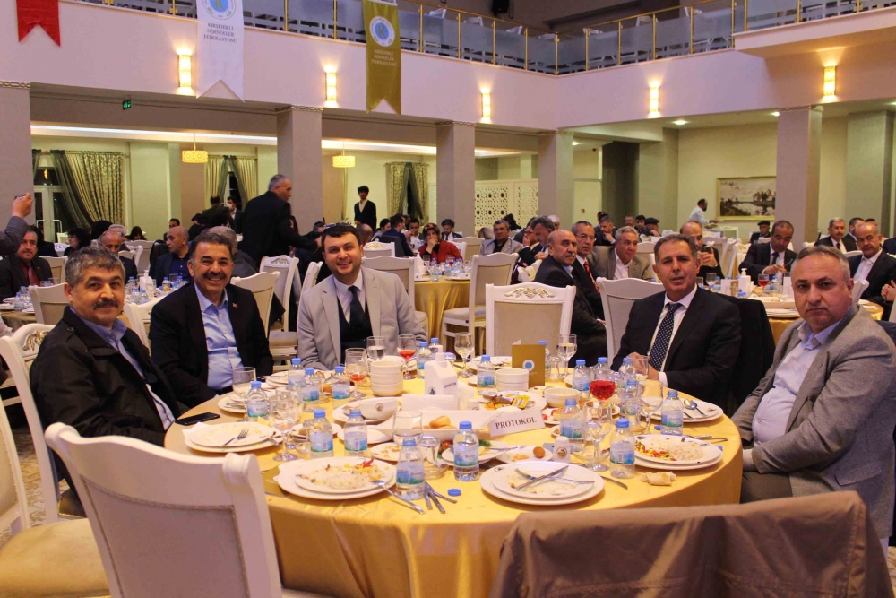 Kırşehirli Dernekler Federasyonu (KIR-FED) iftar yemeğine yoğun katılım 27