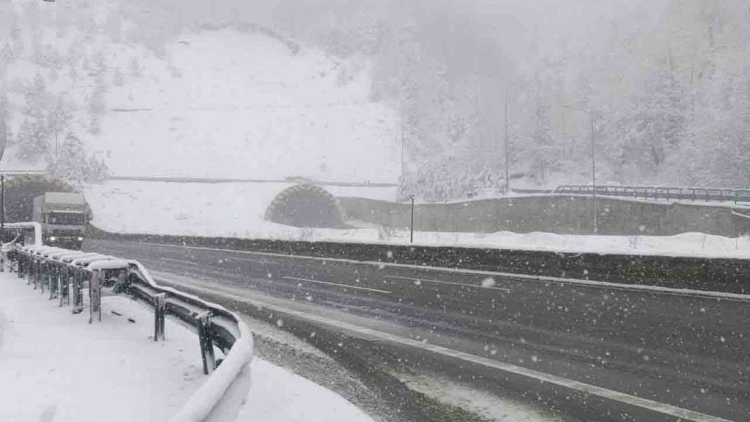 Bolu'dan kar manzaraları 21