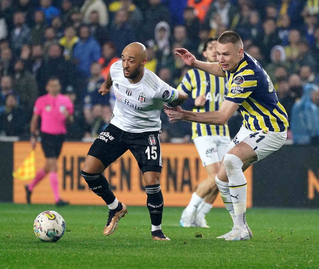 Fenerbahçe Beşiktaş maçından nefes kesen görüntüler 54