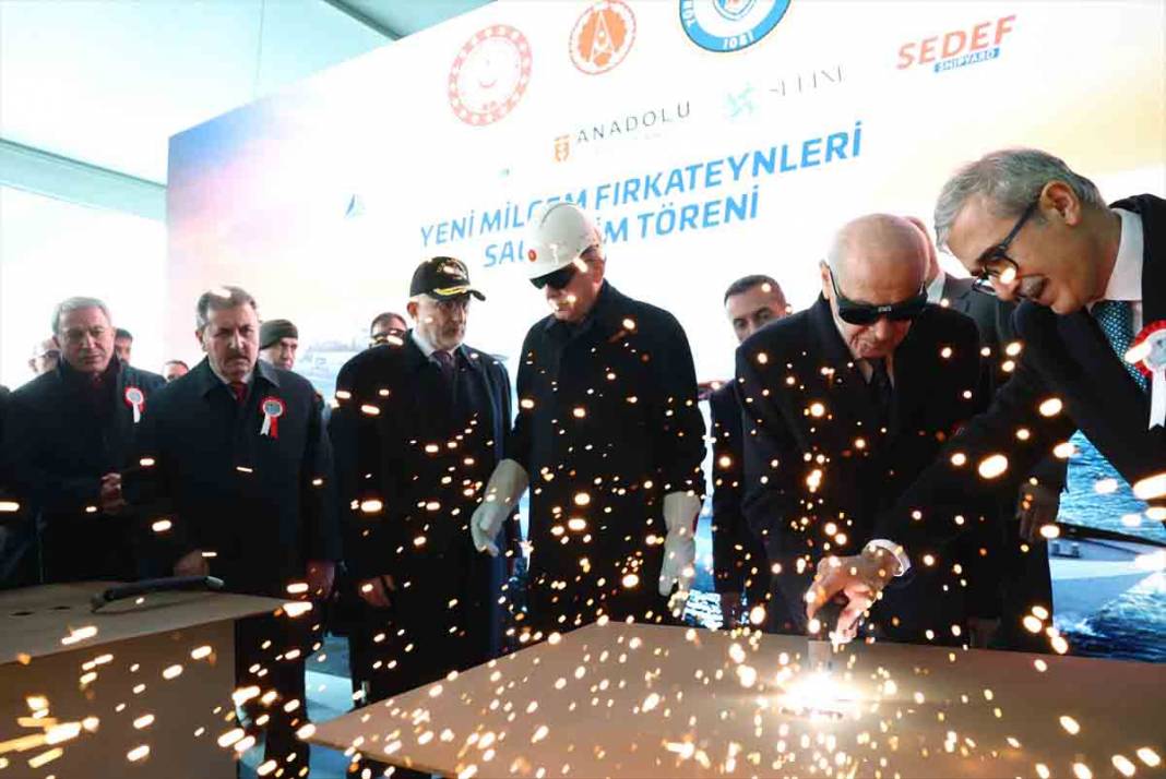 Cumhurbaşkanı Erdoğan TCG Anadolu Gemisi Teslim Töreni'nde konuştu 11