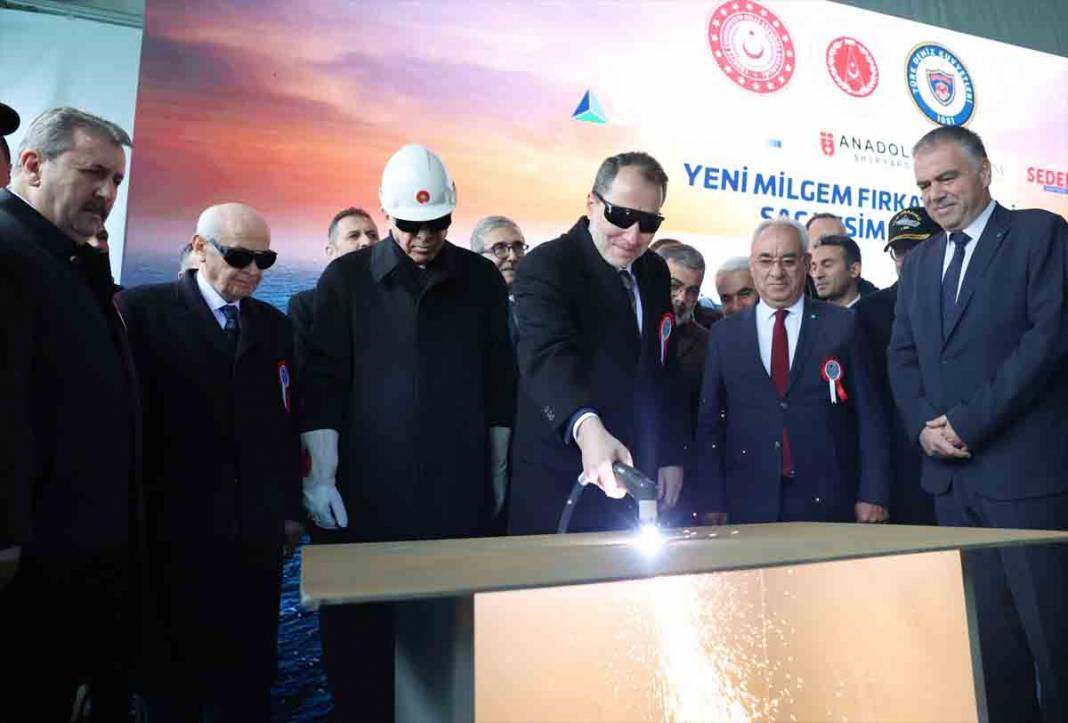 Cumhurbaşkanı Erdoğan TCG Anadolu Gemisi Teslim Töreni'nde konuştu 13