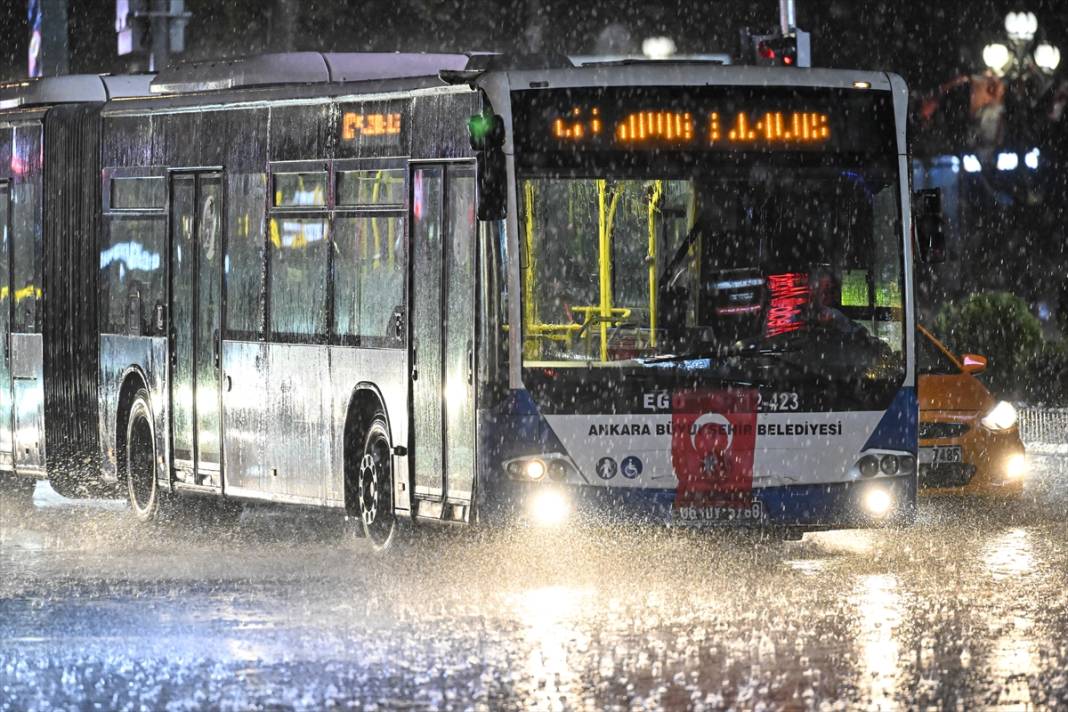 Ankara'yı vuran selin şok görüntüleri 12