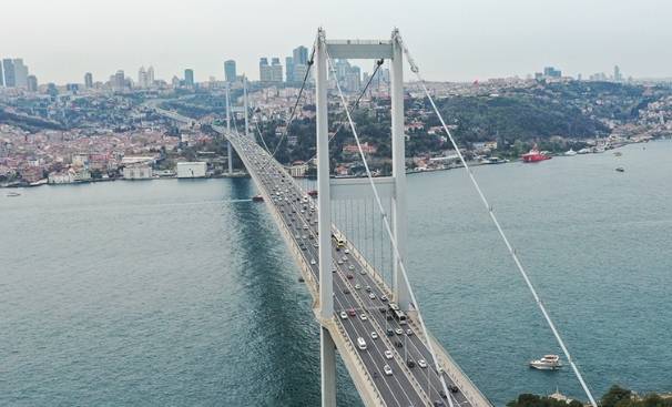 Köprü üzerinde panik anları 1