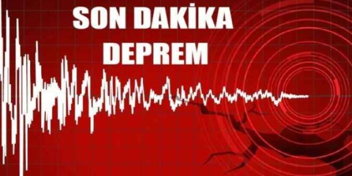 Son Dakika.. Deprem Oldu Yan Yatan Binalar Var