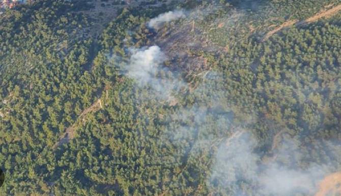 Manisa Soma'dan Korkutan Yangın 6