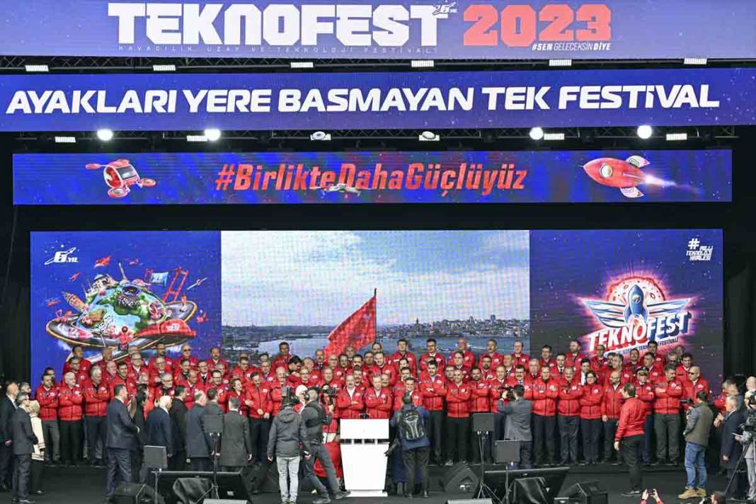 Cumhurbaşkanı Erdoğan TEKNOFEST'e 16