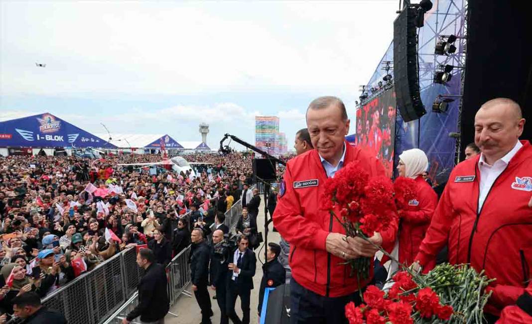 Cumhurbaşkanı Erdoğan TEKNOFEST'e 3