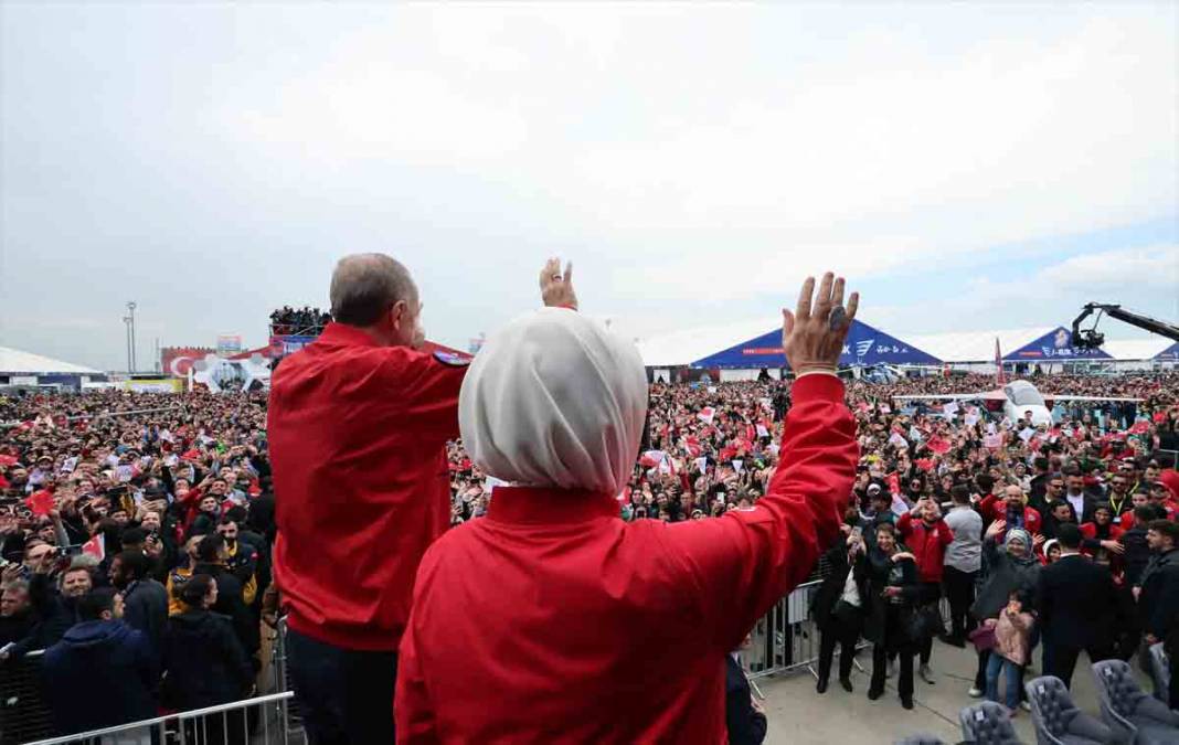 Cumhurbaşkanı Erdoğan TEKNOFEST'e 5