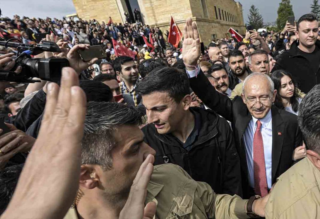 Cumhurbaşkanı adayı  Kılıçdaroğlu Anıtkabir'i ziyaret etti 2