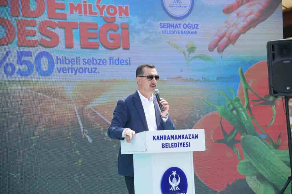 Ankara Kahramankazan’da 1 milyon 500 bin fide desteği 12