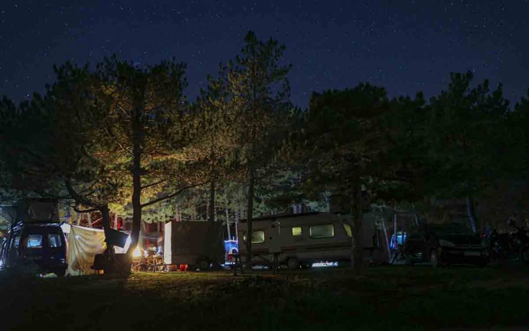 Ankara'da Sorgun Göleti Tabiat Parkı, kampçıları vazgeçilmez durağı 17