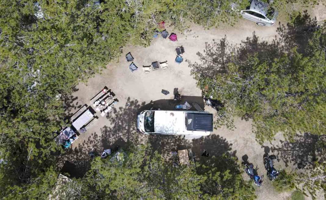 Ankara'da Sorgun Göleti Tabiat Parkı, kampçıları vazgeçilmez durağı 7