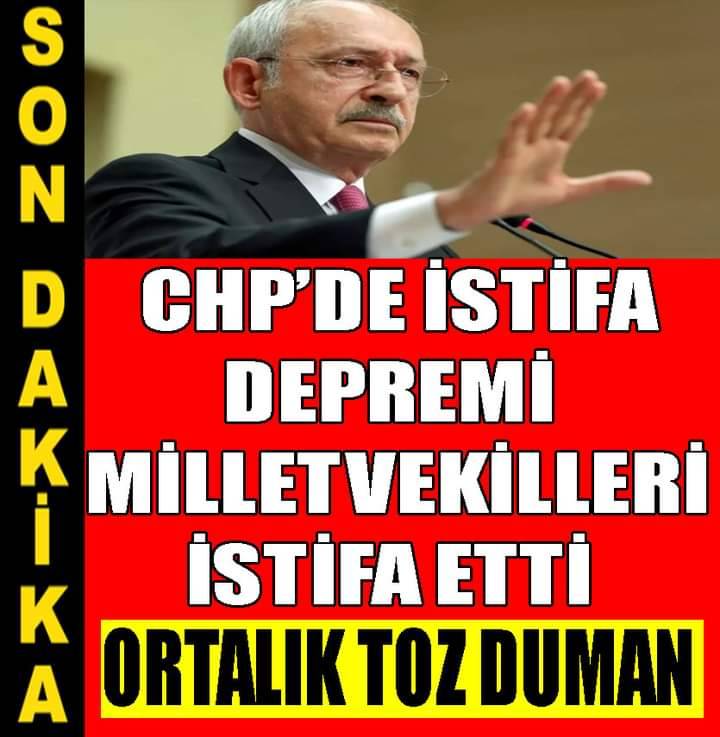 CHP'de İstifa Depremi 1