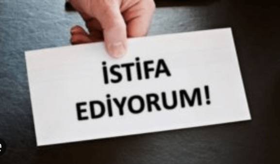 Son Dakika.. Bakan İstifa Etti 1