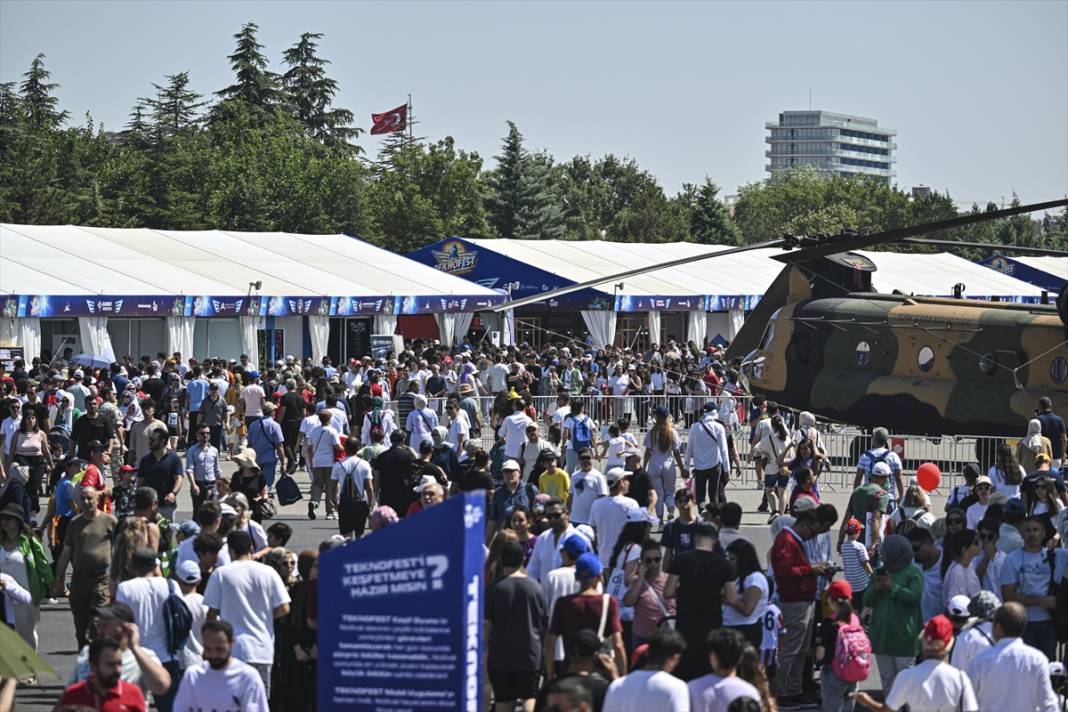 Başkentliler TEKNOFEST’e akın etti 6