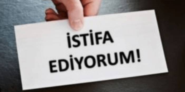 O Partide İstifa Depremi