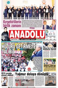 29 Mayıs 2018