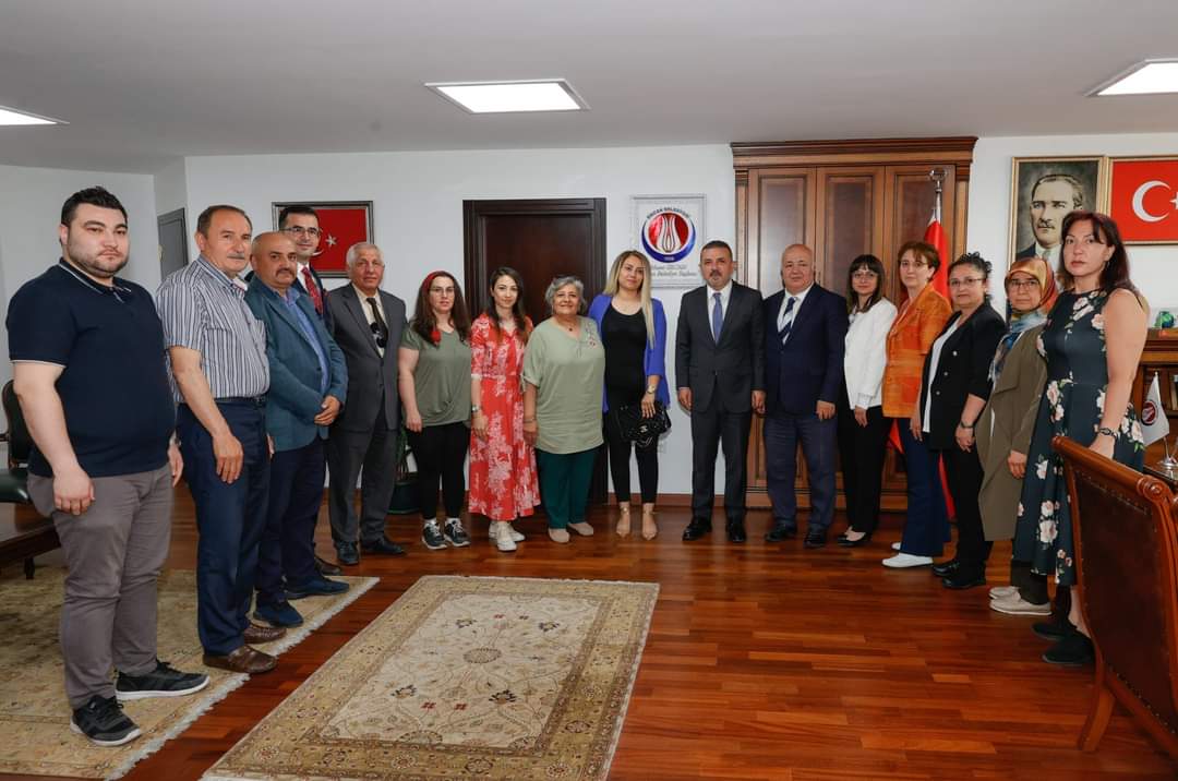 Kırşehirli girişimci kadınlardan Başkan Ercan’a ziyaret