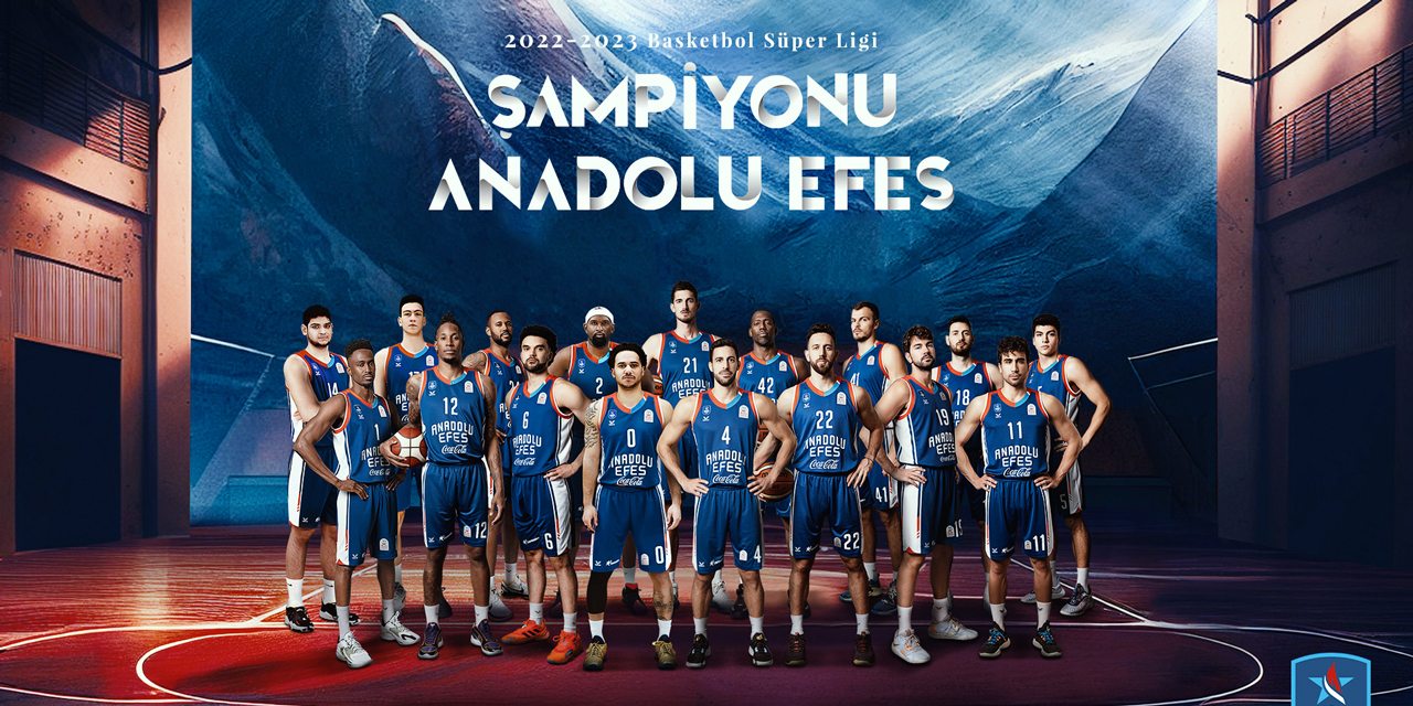 Anadolu Efes, Türkiye Sigorta Basketbol Süper Ligi şampiyonu!