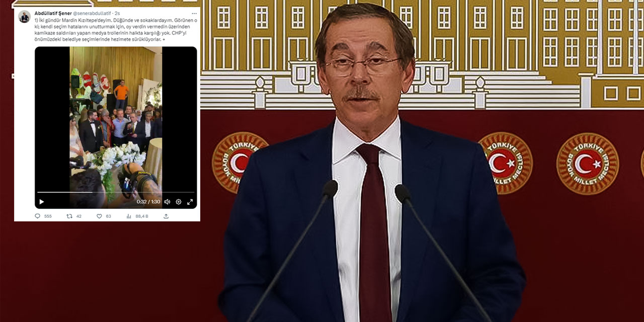 CHP Milletvekili Abdüllatif Şener'den eleştirilere halaylı yanıt!