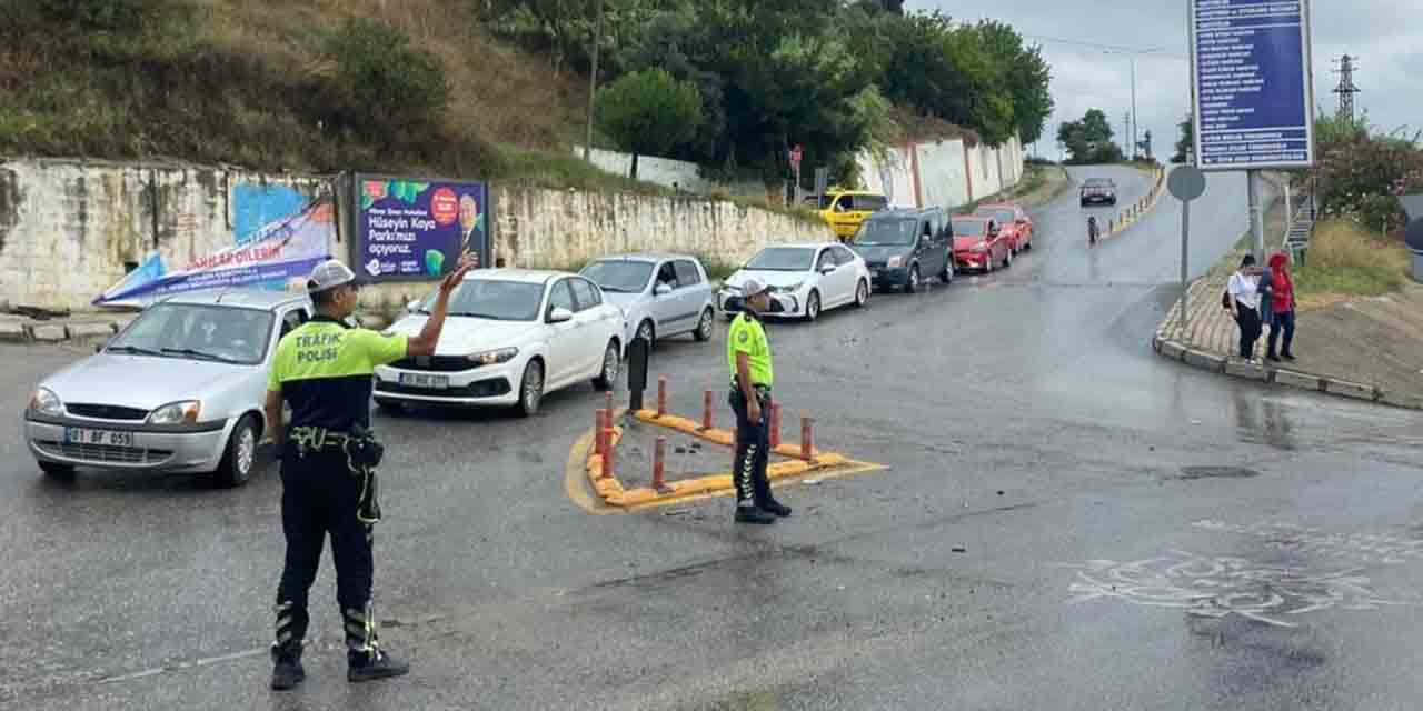 Aydın'da trafik ekipleri, öğrencileri sınava yetiştirdi