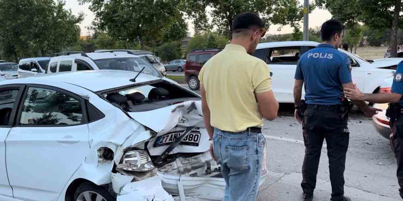 Gaziantep'te zincirleme trafik kazası: 7 yaralı