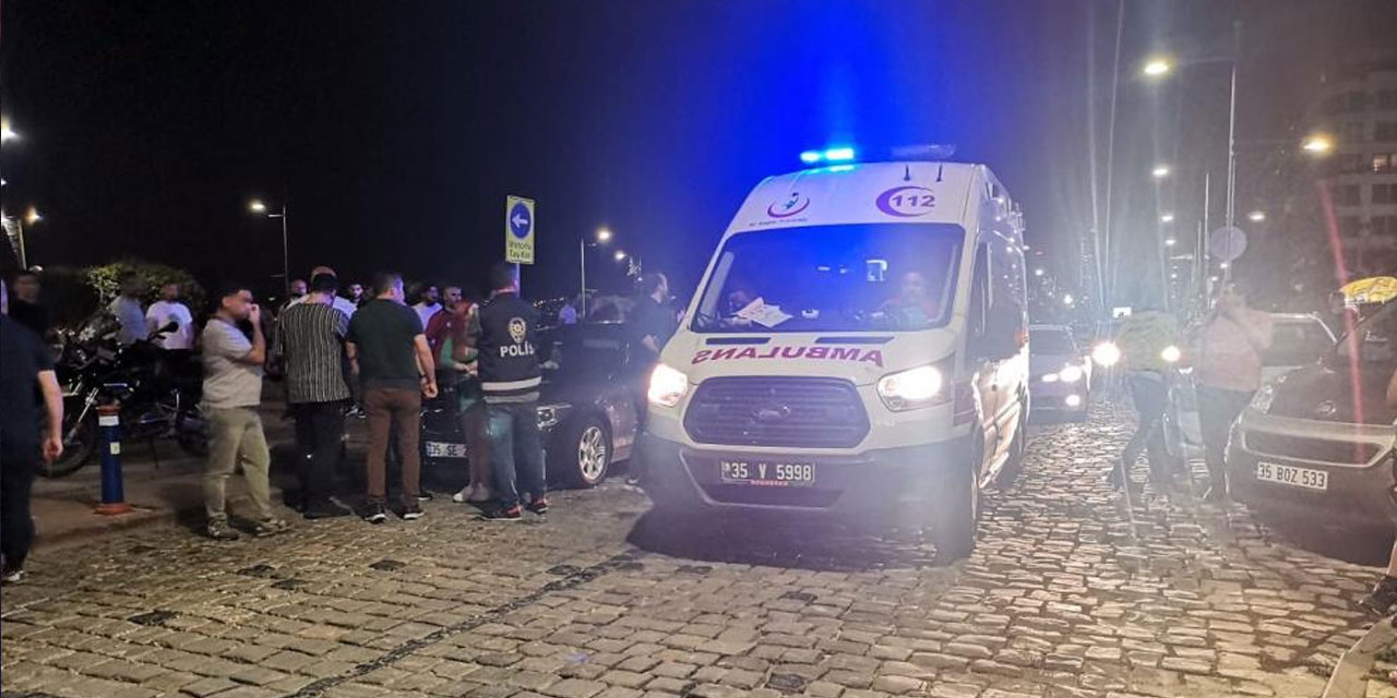 İzmir’de polise bıçaklı saldırı