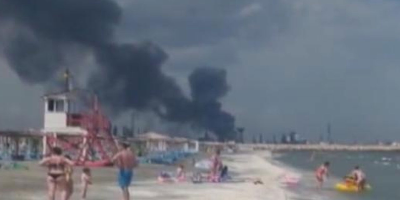 Karadeniz'de patlama: Romanya'nın en büyük petrol rafinerisinde yangın çıktı