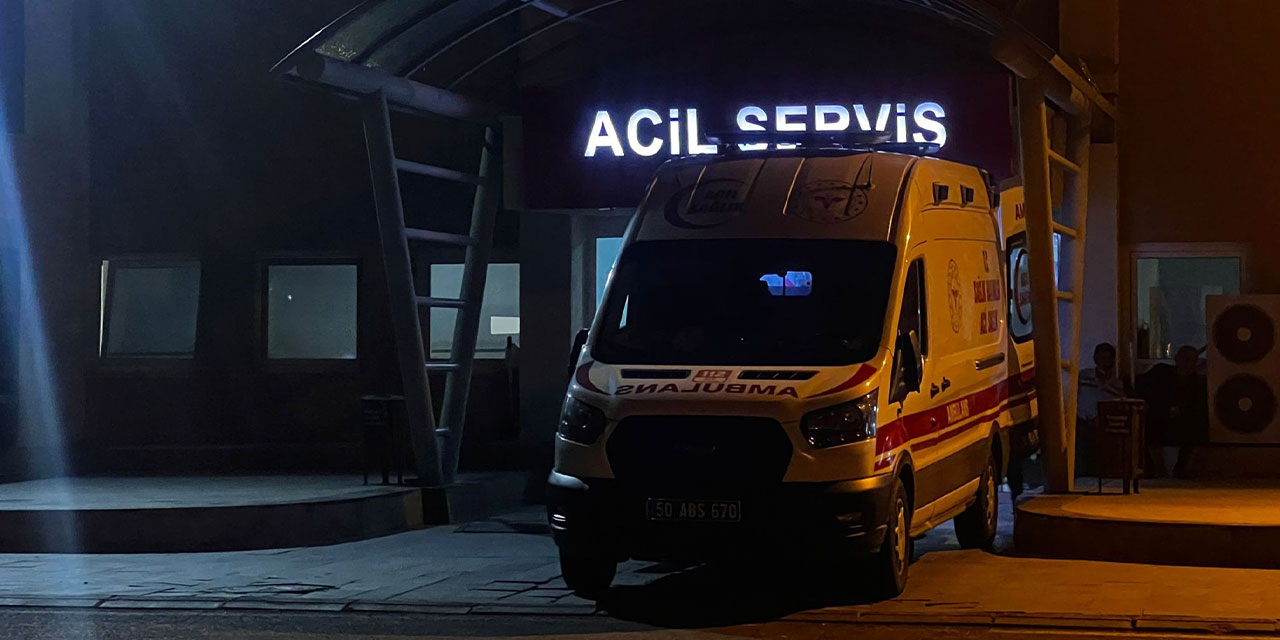Nevşehir’de 2 kişi canını kurtaran sağlıkçılara saldırdı