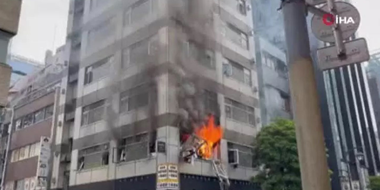 Tokyo’da patlama gerçekleşti! Patlamanın ardından çıkan yangın korkuttu