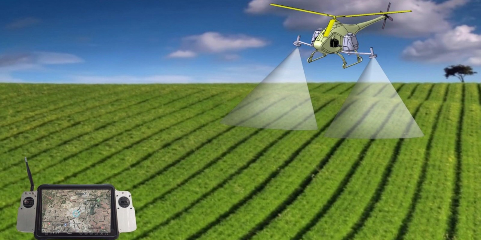 Tarımsal ilaçlamada yeni dönem başlıyor: ''Helikopterli dönem''