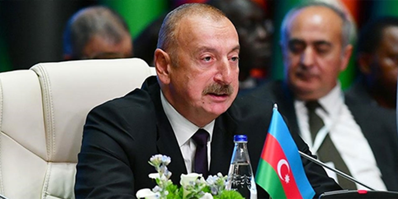 İlham Aliyev Fransa'nın sömürgecilik siyasetini eleştirdi