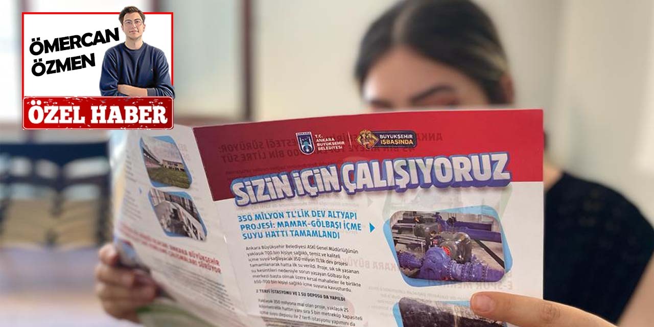 Ankara Büyükşehir Belediyesi: Sizin İçin Çalışıyoruz