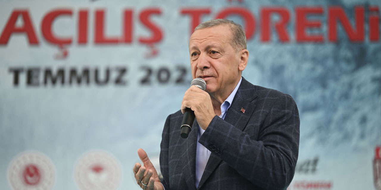 Recep Tayyip Erdoğan, Bayburt'ta halka seslendi