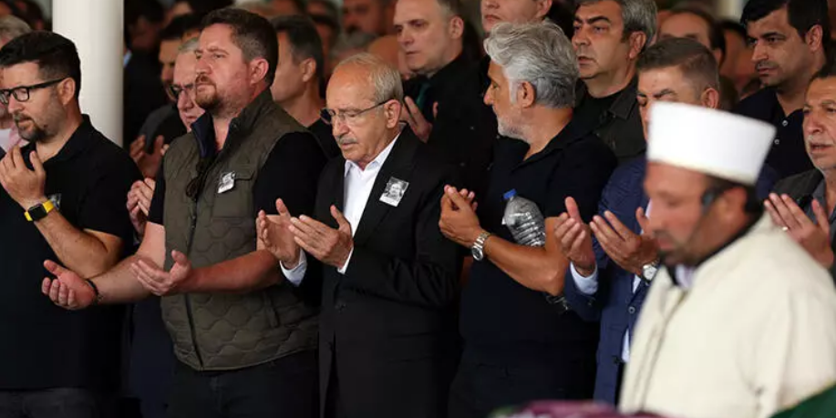 Kılıçdaroğlu, Tuncer Dönmez'in cenaze törenine katıldı