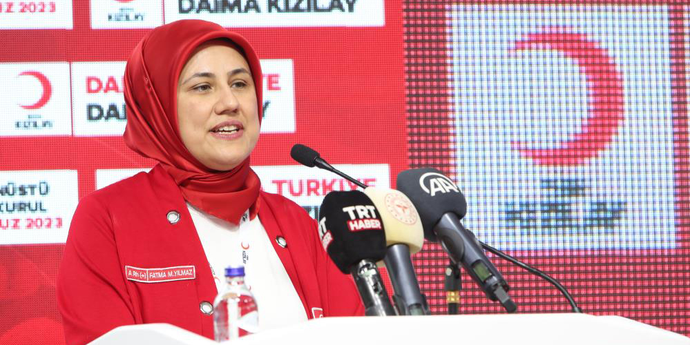 Kızılay'da bayrak değişimi! Kızılay'ın yeni başkanı Fatma Meriç Yılmaz oldu