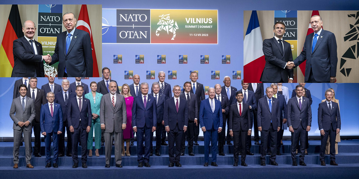 Cumhurbaşkanı Erdoğan, NATO Liderler Zirvesi'nde önemli görüşmeler gerçekleştirdi