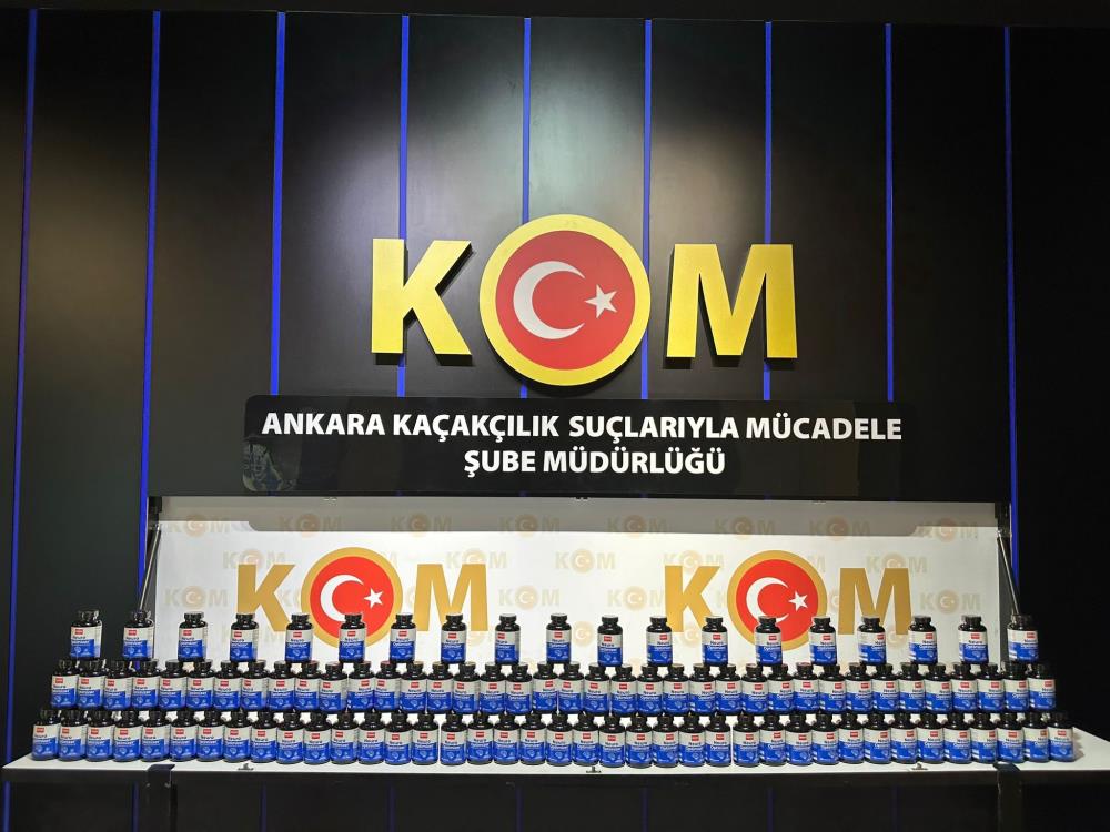 Ankara'da 31 bin adet kırmızı reçeteli ilaç ele geçirildi!