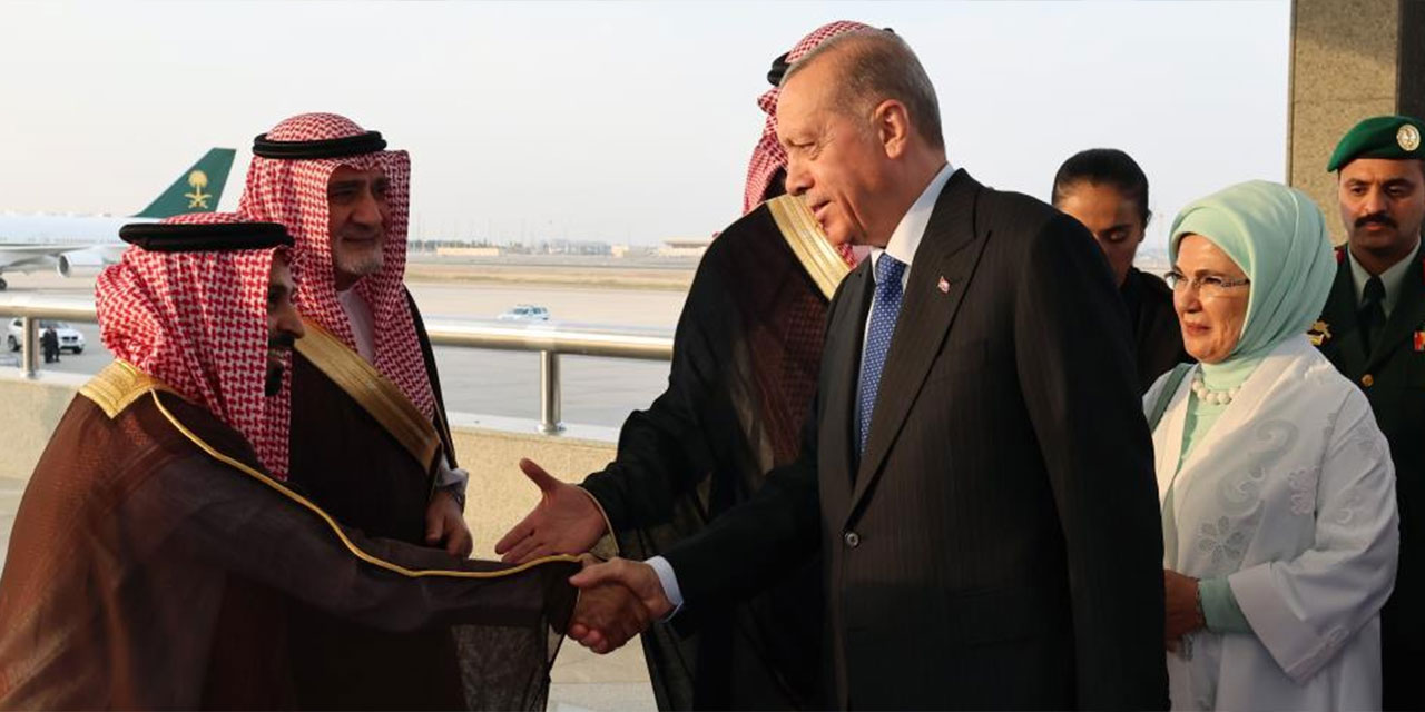 Erdoğan Suudi Arabistan ziyaretinde!