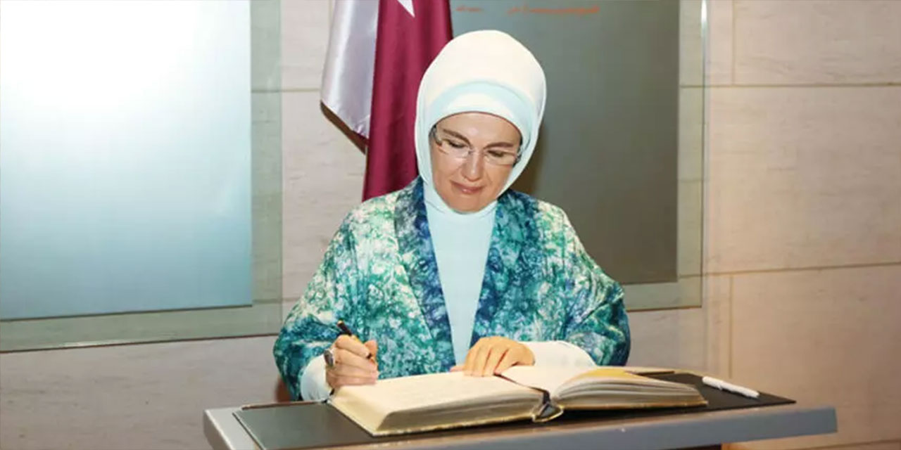 Emine Erdoğan Katar'da müze ziyareti gerçekleştirdi